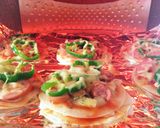 余った餃子の皮で☆ミニピザ！簡単！作り方6写真
