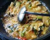 野菜炒め♪リメイク~餡かけラーメン!作り方4写真