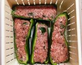 焼きチーズの肉詰めピーマン作り方4写真