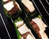 焼きチーズの肉詰めピーマン作り方6写真