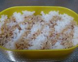 忙しい朝でもOK！超簡単♪鶏そぼろ弁当作り方4写真