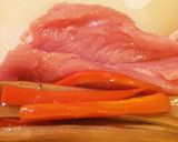 鶏胸肉の八幡巻き作り方3写真