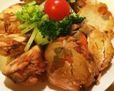 鶏胸肉の八幡巻き作り方8写真
