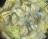 絶品‼︎白菜と牡蠣の炒め蒸し(^^)作り方7写真
