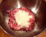簡単♡丸ごとキャベツの肉詰めケーキ風♪作り方1写真