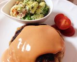 ワインソースで♡洋食屋のようなハンバーグ作り方12写真