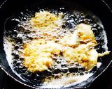 炭酸水でサクサク☆豆アジのかき揚げ作り方6写真