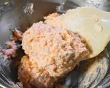 サーモンとガーリックチーズのディップ作り方6写真