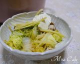 白菜と豚肉のしょうが蒸し焼き作り方5写真
