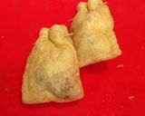油揚げの納豆キャベツ挟み焼き作り方3写真