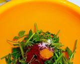 さつま芋キムチ（コグマカクテギ）作り方2写真