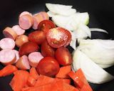 トマトとレタスのスープがサンラータン？作り方3写真