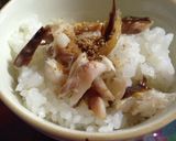 鯵の開き、残ったら お茶漬けに..作り方1写真