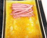 巻き簡単＊彩りハム卵焼き作り方3写真