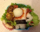 妖怪ウォッチ☆ちからもちのキャラ弁^_-作り方7写真