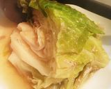 丸ごとキャベツのトロトロ和風生姜あん作り方12写真