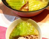丸ごとキャベツのトロトロ和風生姜あん作り方17写真