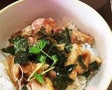 最強コラボ♡鳥もも肉と玉ねぎのバター丼♡作り方5写真