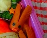 クリスマスに サンタ&トナカイのお弁当作り方4写真