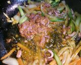 牛乳で簡単。イカの塩辛のクリームパスタ作り方4写真