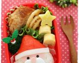 クリスマスキャラ弁＊サンタさんおにぎり作り方7写真
