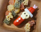 クリスマスのキャラ弁に☆簡単サンタさん作り方3写真