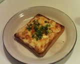 簡単◎美味しい◎塩辛チーズトースト作り方4写真