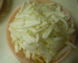 細切り白菜と豚肉の重ね蒸し鍋作り方1写真