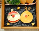 キャラ弁☆クリスマスにサンタとトナカイ作り方6写真