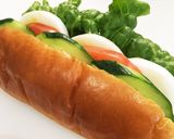 ロールパンサンド♪卵きゅうりトマトレタス作り方10写真