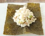【おにぎらず】豚の生姜焼きサンドおむすび作り方6写真