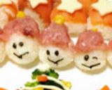 クリスマスに☆簡単かわいい手まり寿司作り方11写真