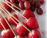 簡単！いちご飴＊ぶどう飴＊べっこうあめ作り方3写真