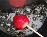 簡単！いちご飴＊ぶどう飴＊べっこうあめ作り方6写真