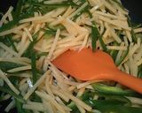 冷凍豆腐で青椒肉絲風作り方5写真