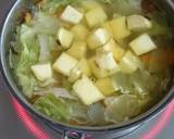 野菜たっぷりベーコンのみそ汁作り方5写真