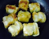 うんま〜い♡白菜の甘辛肉巻きロール作り方15写真