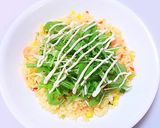 冷凍エビピラフで焼きトマト丼☆のせピラ作り方2写真