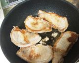 簡単！ごはんも進むポークソテー ねぎ焼き作り方3写真