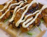 簡単！美味しい照焼き風チキンサンド♪作り方4写真