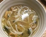 インスタント・そーめん入りみそ汁作り方4写真