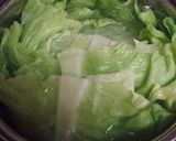 きのこ風味ホワイトソース✿ロールキャベツ作り方4写真