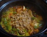 納豆キムチ鍋作り方3写真