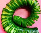 のびのびのび〜る♡蛇腹キュウリの即席漬け作り方3写真