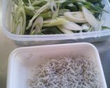 九条ねぎとしらすのパスタ作り方1写真