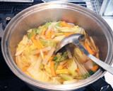母の味、残り野菜で作るふわふわすいとん作り方7写真