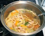 母の味、残り野菜で作るふわふわすいとん作り方8写真