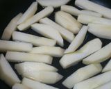 煮林檎とほんのり甘い人参とﾌﾞﾛｯｺﾘｰ作り方2写真