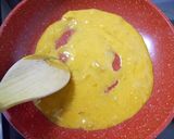 大葉の玉子味噌巻き作り方3写真