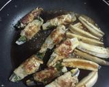蓮根しそ豚肉巻き-甘辛たれ-作り方7写真